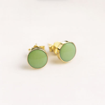 Luxe Gold Stud Earrings